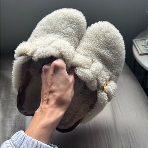 Birkenstock teddy big buckle